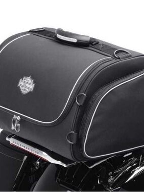 NEW Harley-Davidson® Bar & Shield Overnight Luggage Bag Black Nylon
